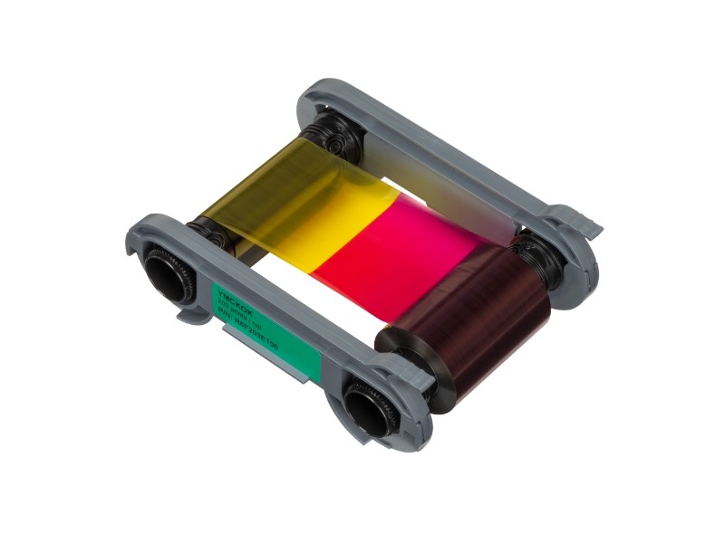 Evolis R6F203E100 - Farbband - YMCKO-K- 200 Karten/Rolle für Primacy 2