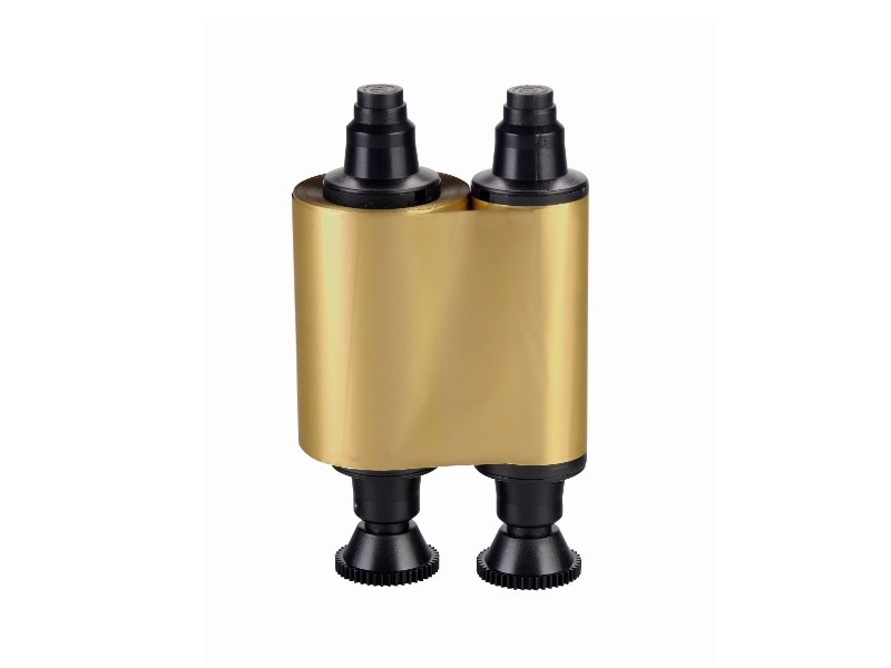 Evolis R2016 - Einfarbiges Farbband - gold - 1000 Karten/Rolle