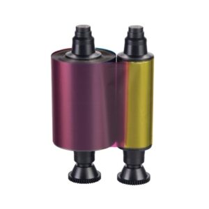 Evolis R3011 - 5 Panel Farbband - YMCKO - 200 Karten/Rolle für Pebble