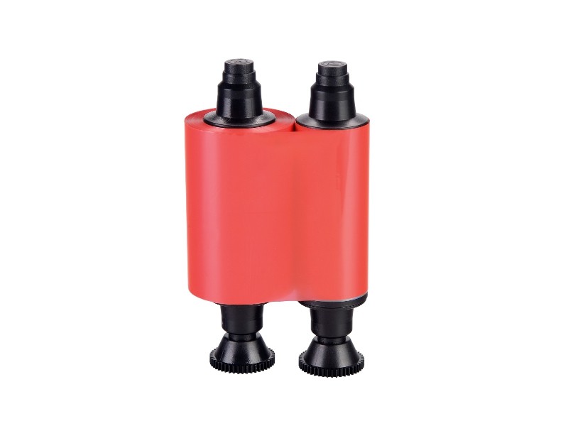 Evolis R2213 - Einfarbiges Farbband - rot - 600 Karten/Rolle (für Tattoo-Drucker)