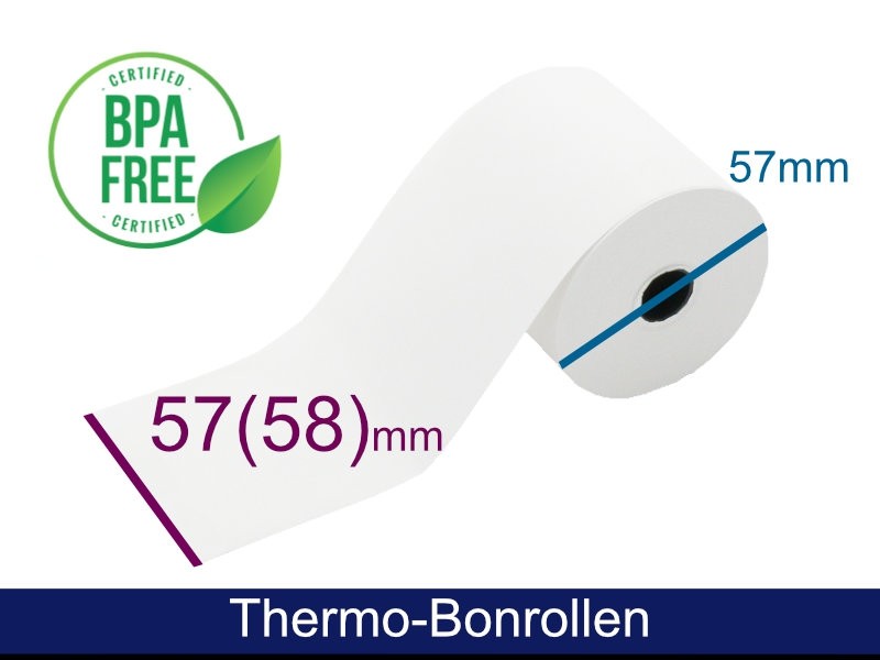 ARTDEV Thermorolle - 57(58) 57 12 (B/D(max.)/K) weiss