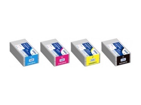 Epson SJIC22P(C) - Tintenpatrone für TM-C3500 (Cyan)