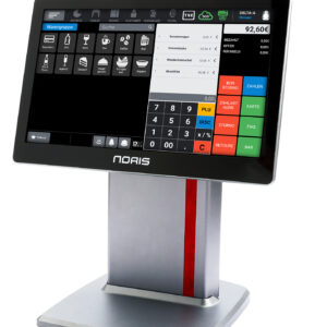 NORIS LK-133 Kassensystem Frontansicht mit 13,3″ Touchscreen