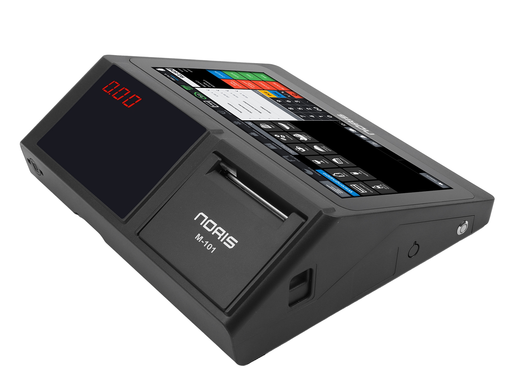 noris m-101 kassensystem rueckseite