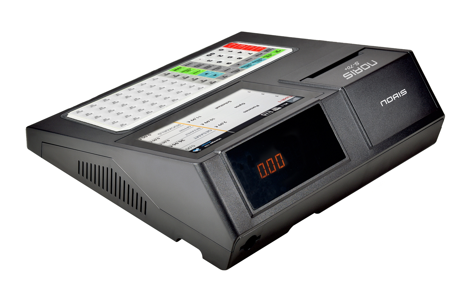 noris s-70plus registrierkasse rueckseite linke seite