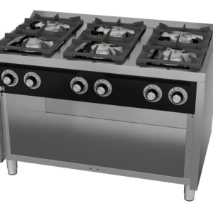 gasherd-6-kochfelder-750mm-unterbau-frontansicht