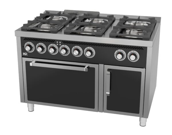 gasherd-6-brenner-elektrischer-backofen-750mm-frontansicht