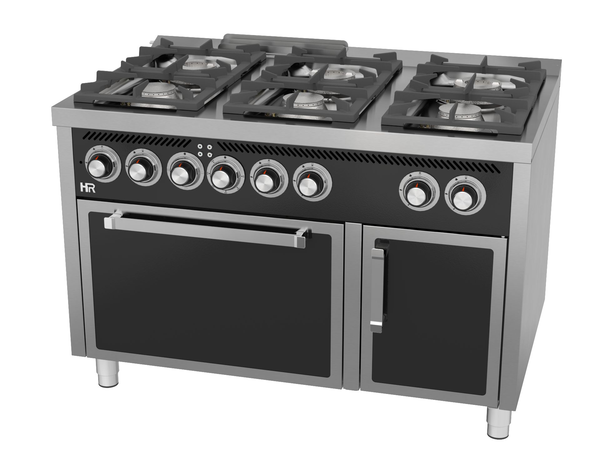 gasherd-6-brenner-elektrischer-backofen-750mm-frontansicht