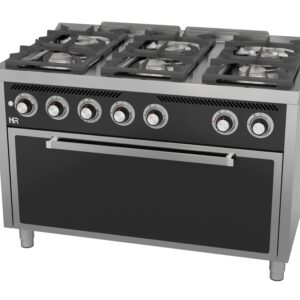 gasherd-6-kochfelder-750mm-grosser-backofen-frontansicht