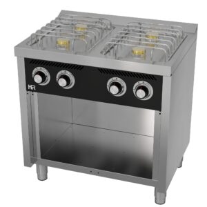 gasherd-4-kochfelder-600mm-unterbau-frontansicht