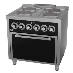 Elektroherd 4 Kochplatten mit Backofen Serie 750 Produktbild