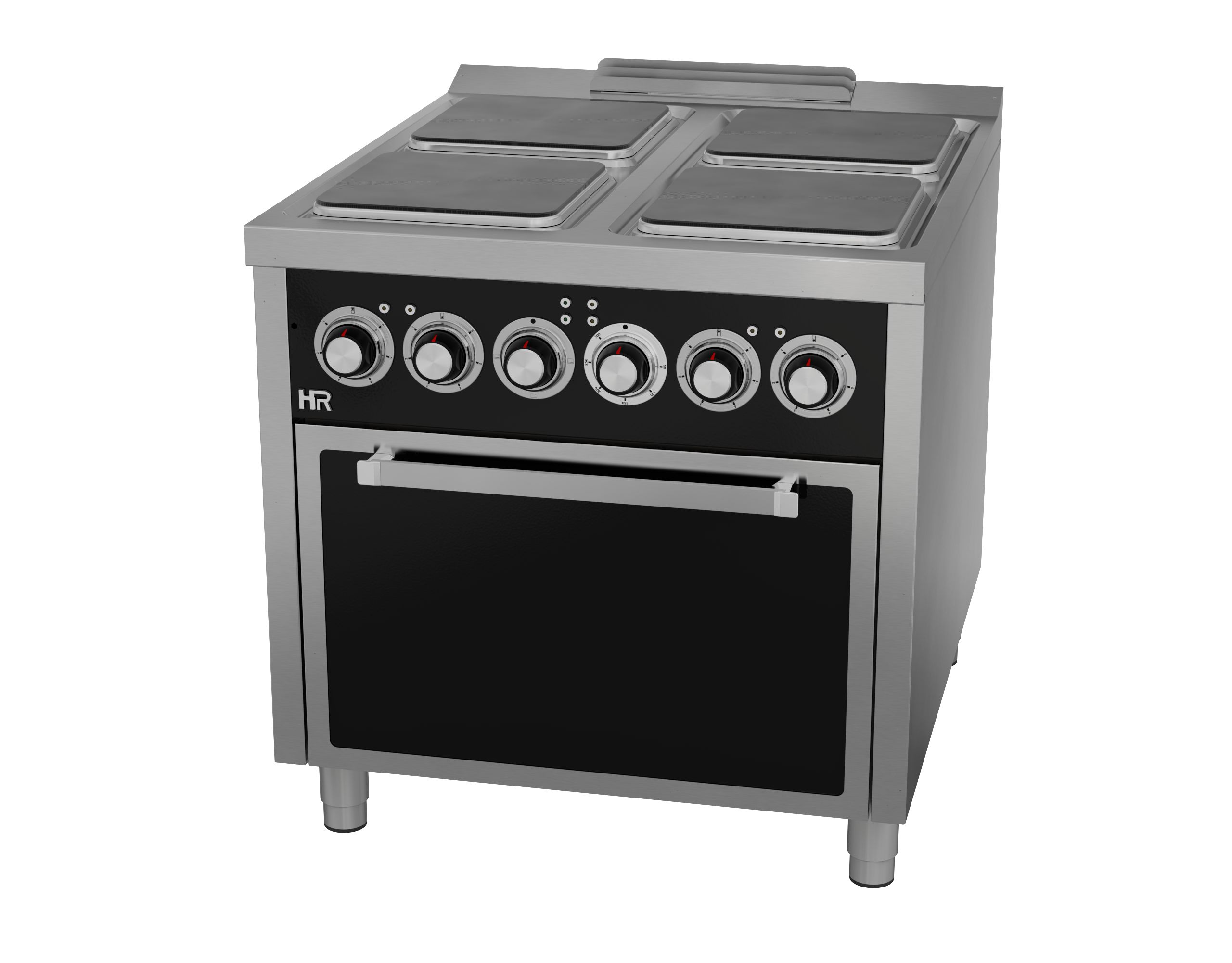 elektroherd-4-kochplatten-backofen-serie-900-frontansicht