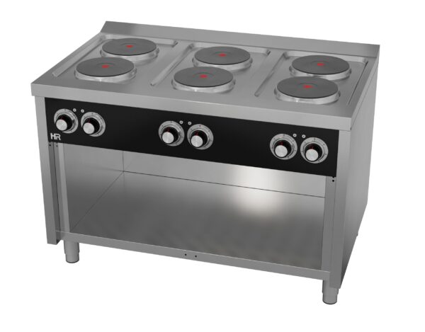 Elektroherd 6 Kochplatten Serie 750 Unterbau Produktbild
