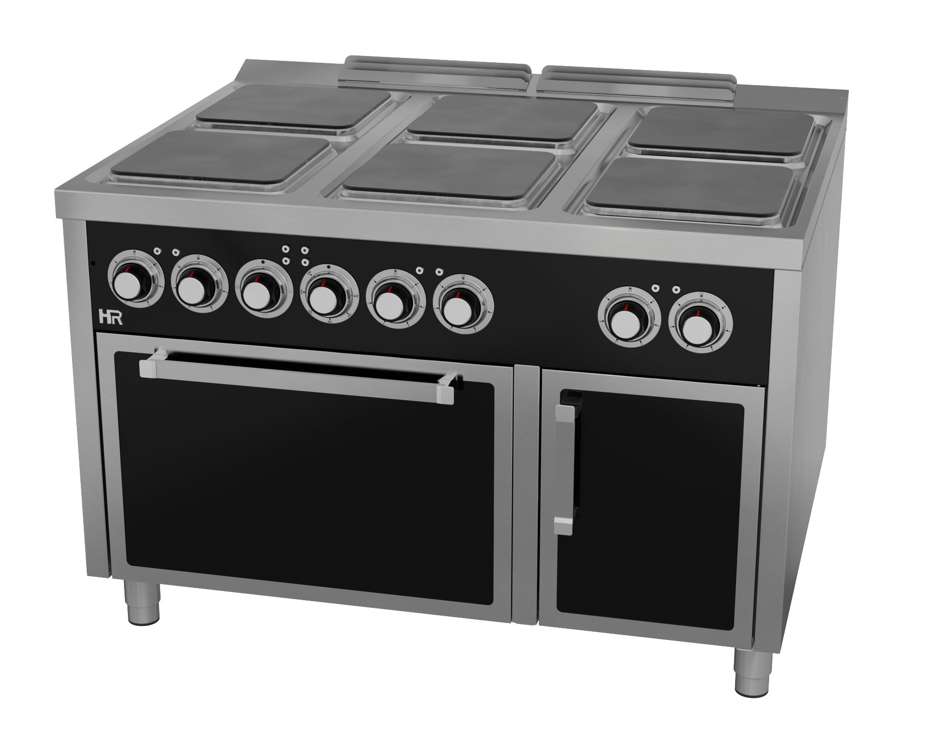 elektroherd-6-kochplatten-backofen-serie-900-frontansicht