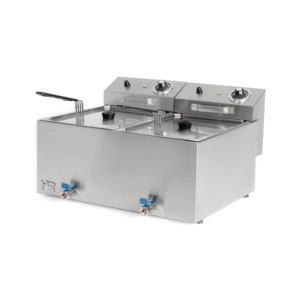 fritteuse-2x10l-mit-ablasshahn-frontansicht