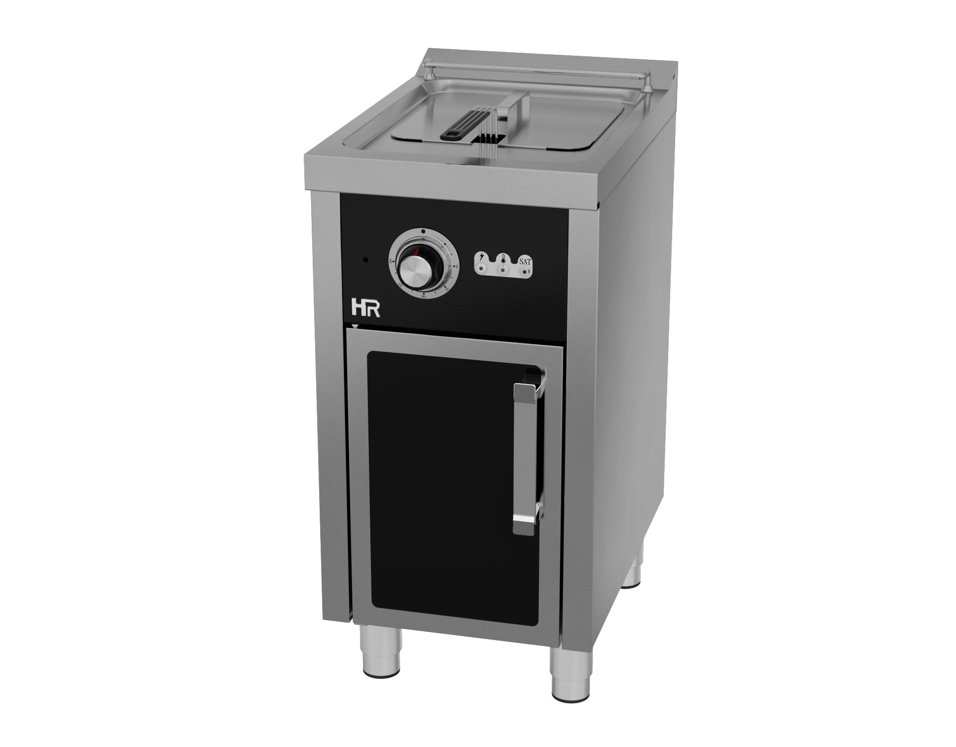 Fritteuse 10 L 8 kW Serie 600 – Unterbau