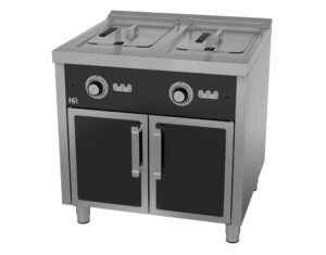 Doppelfritteuse 2×15 L 8 kW Serie 750 – Unterbau