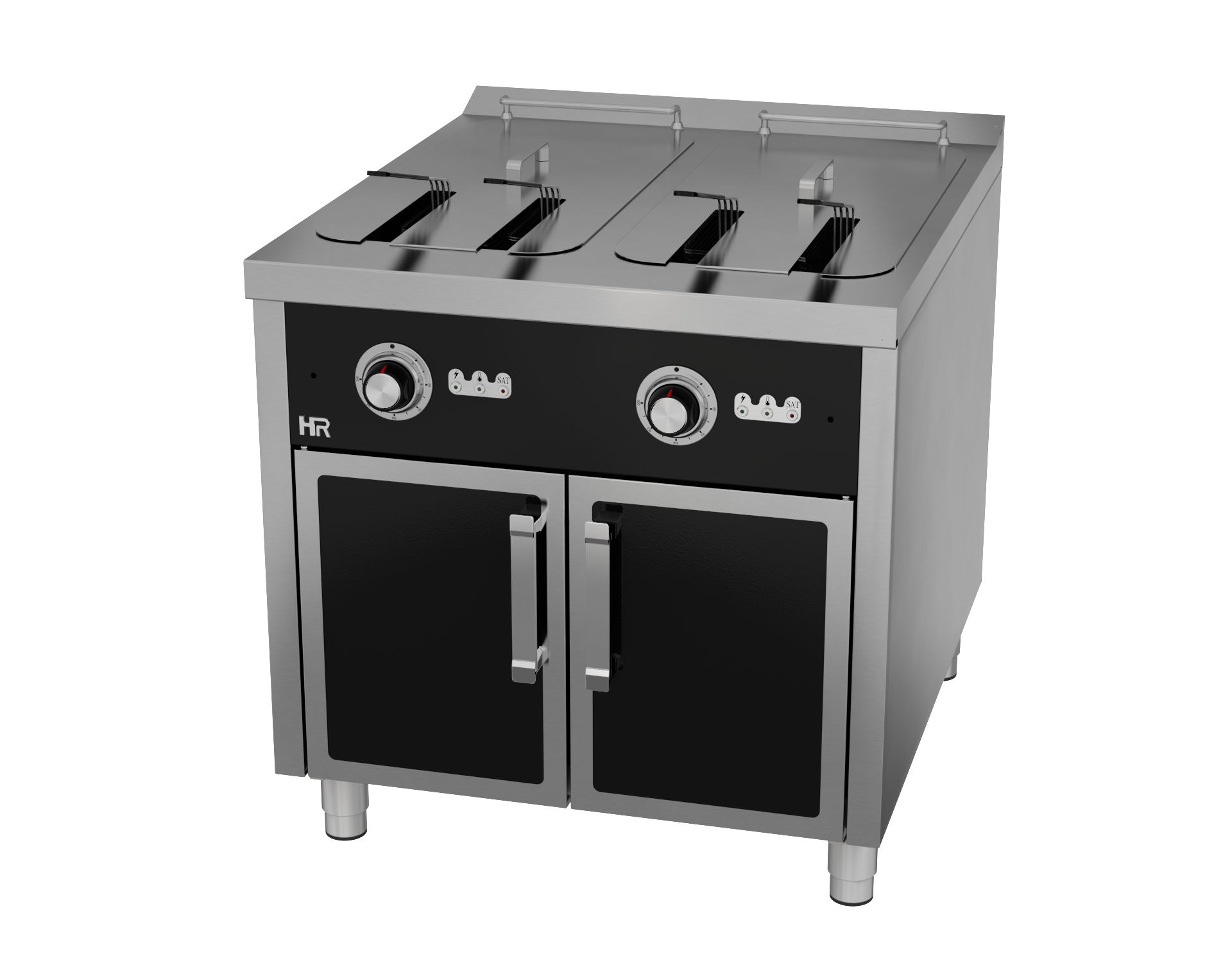 Doppelfritteuse 2×22 L 36 kW Serie 900 – Standgerät