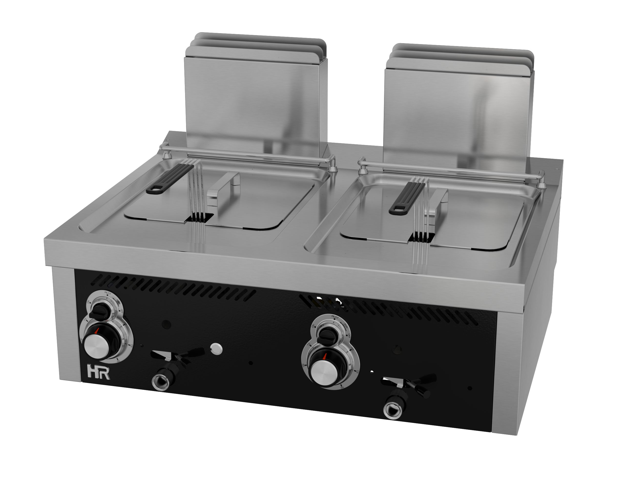 gas-fritteuse-2x8l-serie-600-tischgeraet-frontansicht