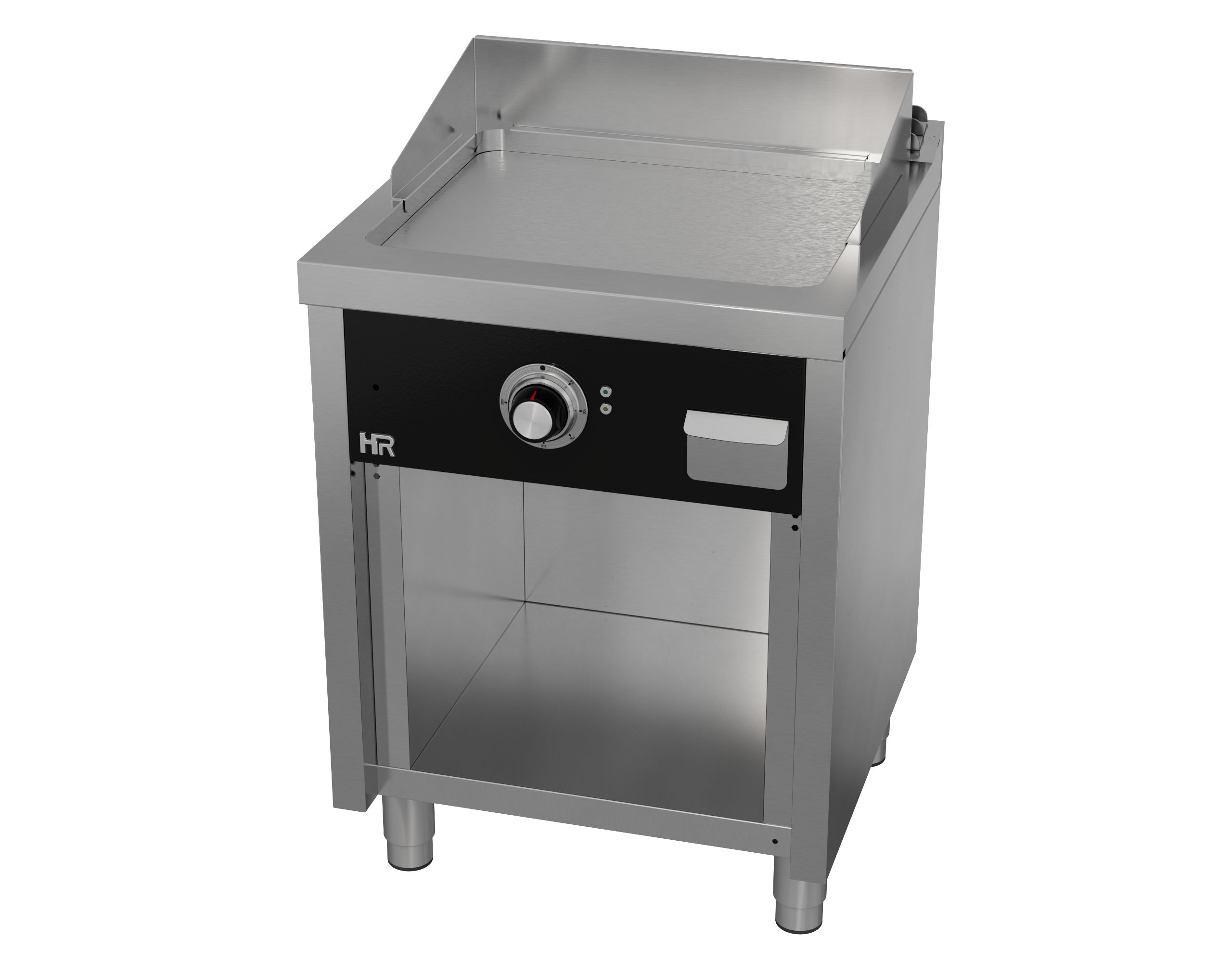 Grillplatte 600 mm glatt Serie 600 – Unterbau