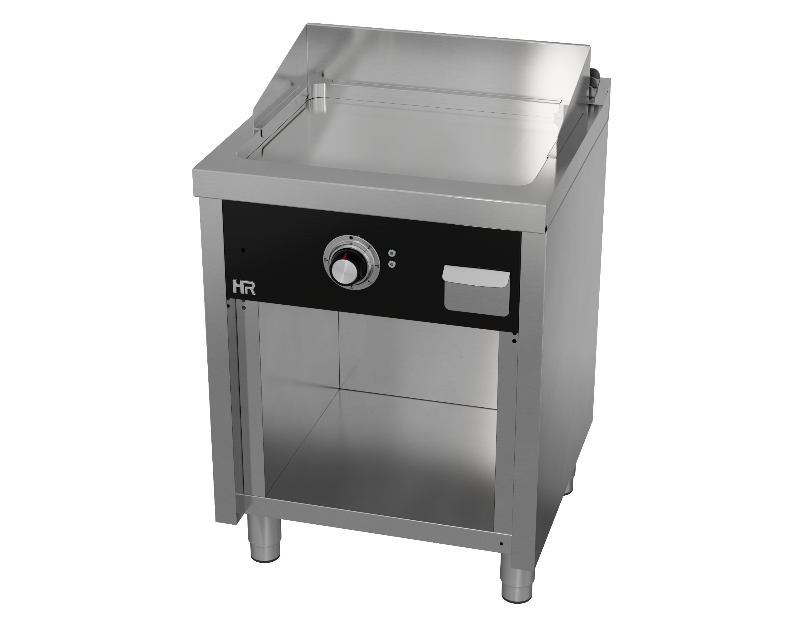 Grillplatte 600 mm Chromstahl Serie 600 – Unterbau