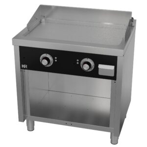 Grillplatte 800 mm glatt Serie 600 – Unterbau