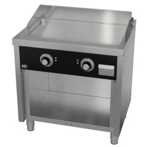 Grillplatte 800 mm Chromstahl Serie 600 – Unterbau
