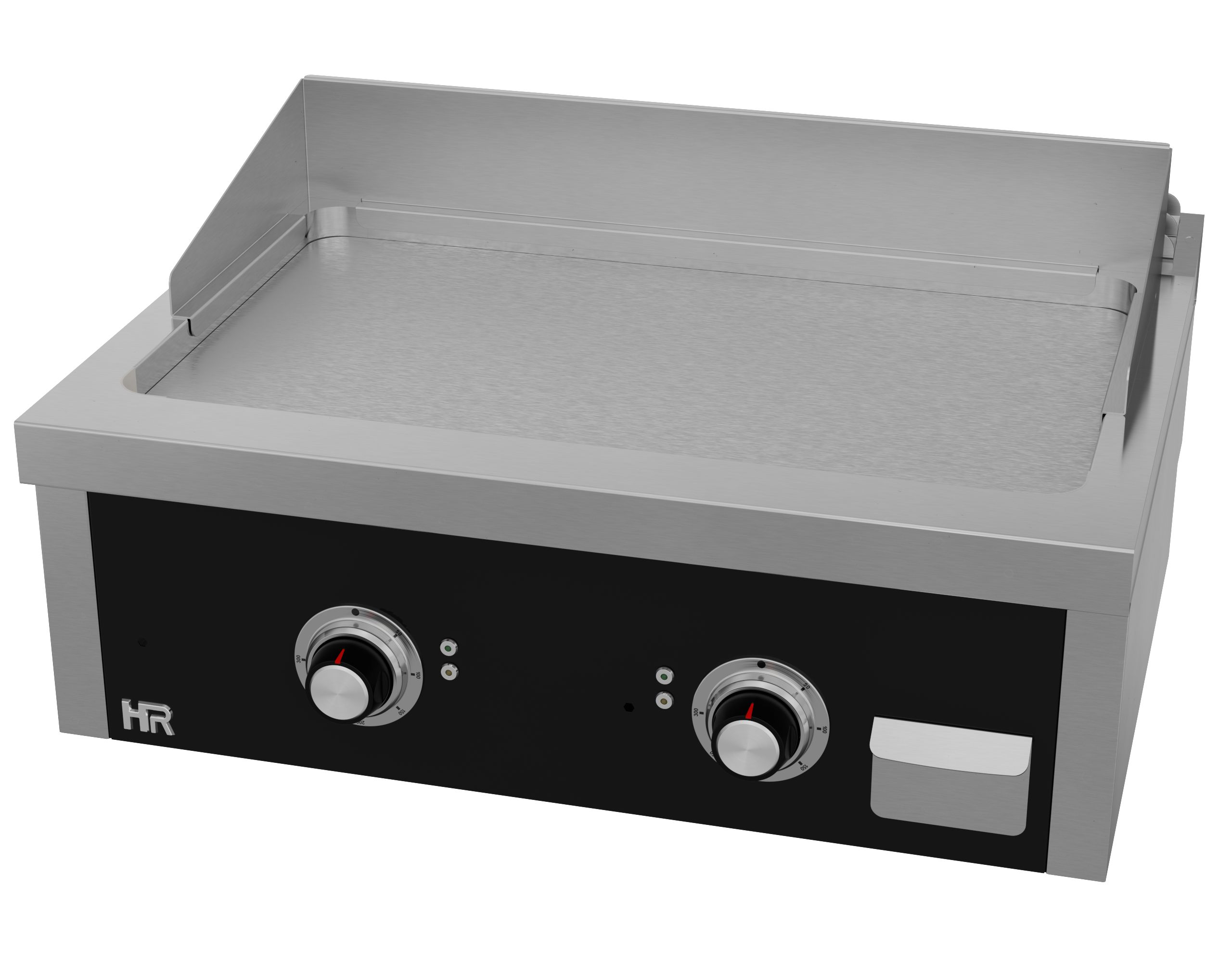 Grillplatte 800 mm glatt Serie 600 – Tischgerät