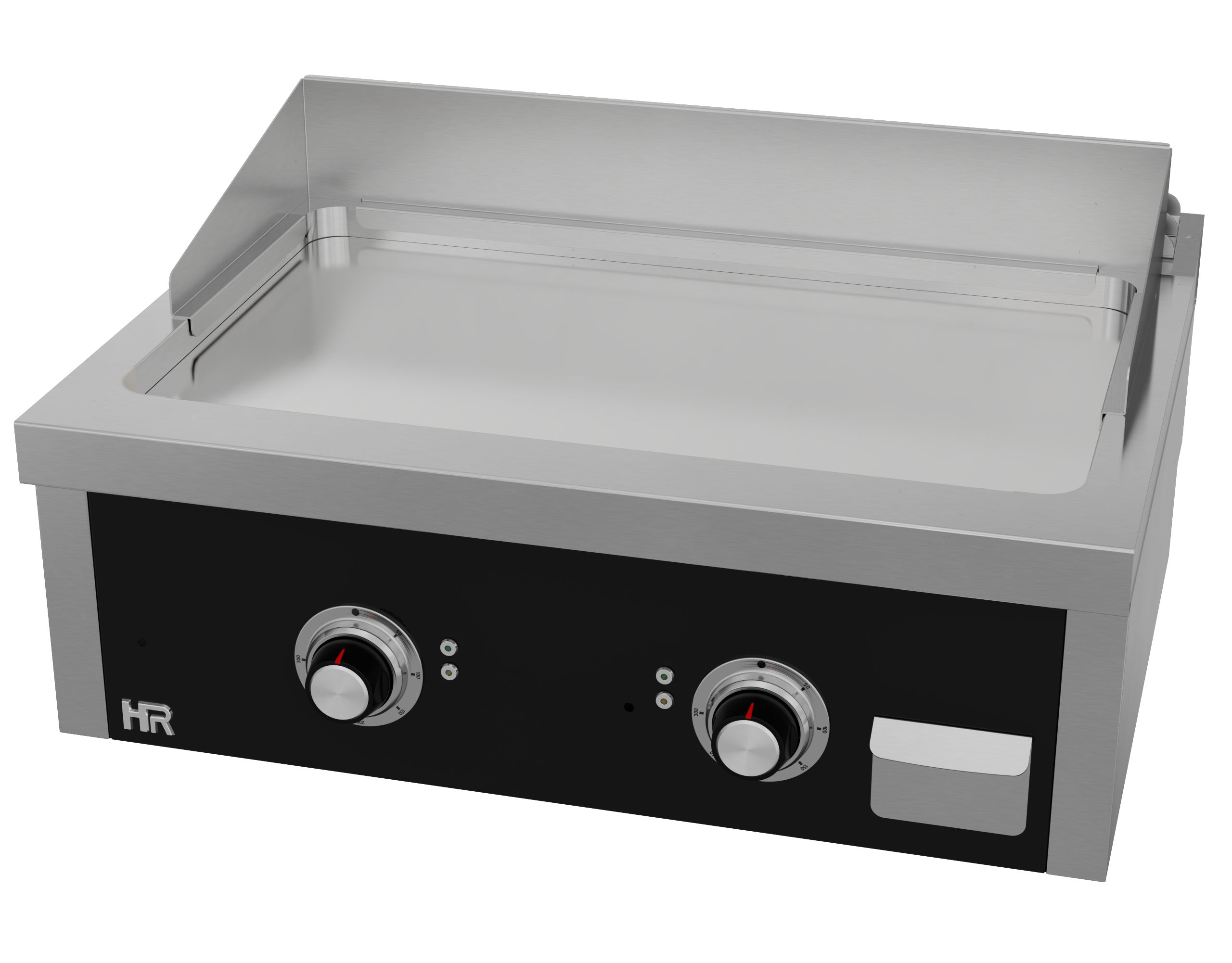 Grillplatte 800 mm Chromstahl Serie 600 – Tischgerät