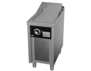 Grillplatte 400 mm glatt Serie 750 – Unterbau