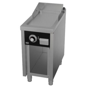 Grillplatte 400 mm glatt Serie 750 – Unterbau