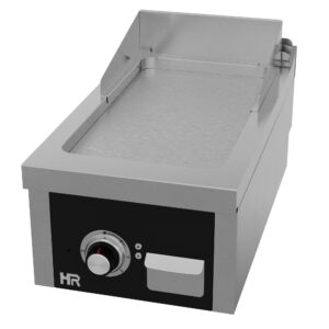 Grillplatte 600 mm Serie 600 glatt mit Unterbau