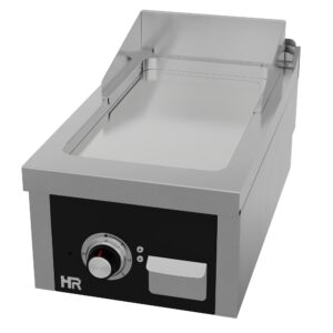 Grillplatte 600 mm Serie 600 Chromstahl mit Unterbau