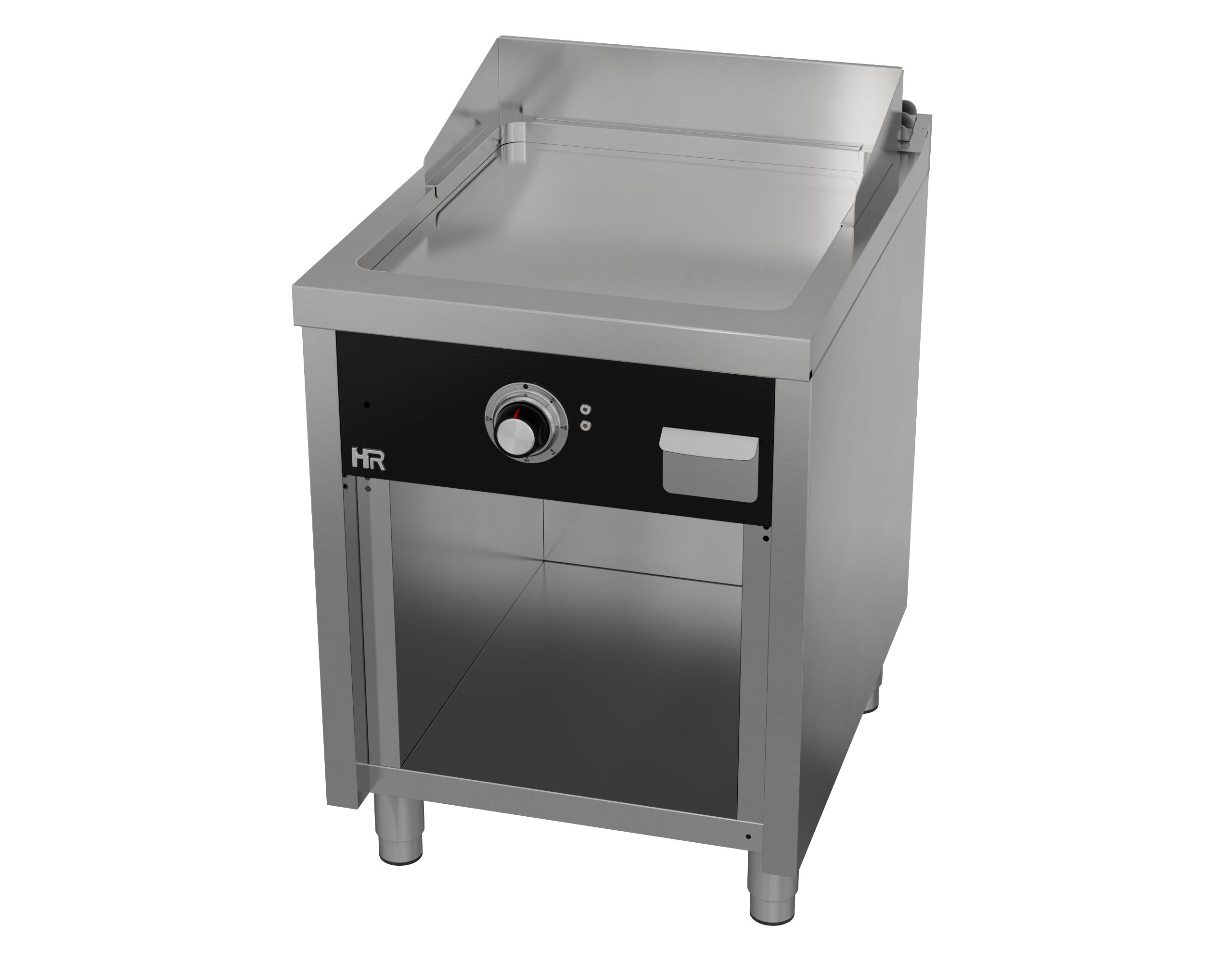 Grillplatte 600 mm Serie 600 Chromstahl Tischgerät