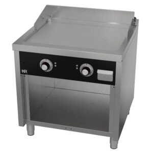 Grillplatte 800 mm Serie 600 glatt Tischgerät