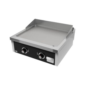 Grillplatte 400 mm Serie 750 glatt mit Unterbau