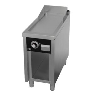 Grillplatte 400 mm Serie 900 glatt mit Unterbau