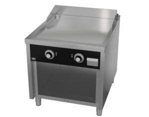 Grillplatte 800 mm Serie 900 Chromstahl mit Unterbau