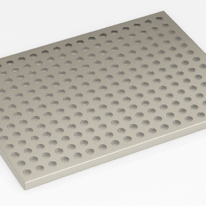 Gitterboden perforiert