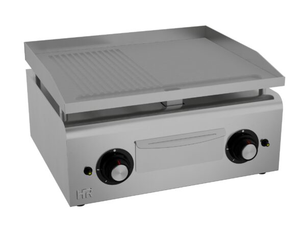 grillplatte-600mm-geschliffen-gerillt-serie-500-front