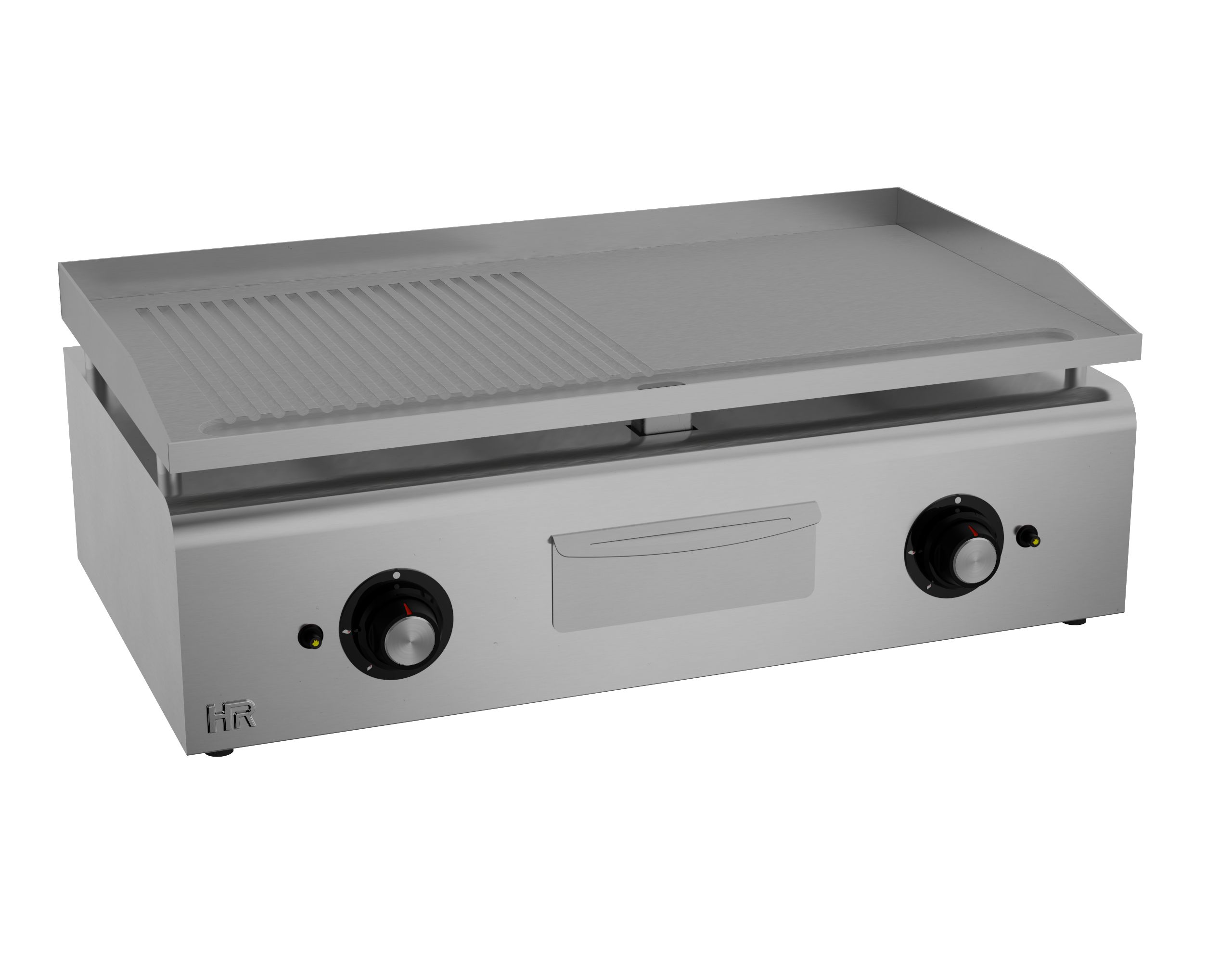 grillplatte-900mm-geschliffen-gerillt-serie-500-front