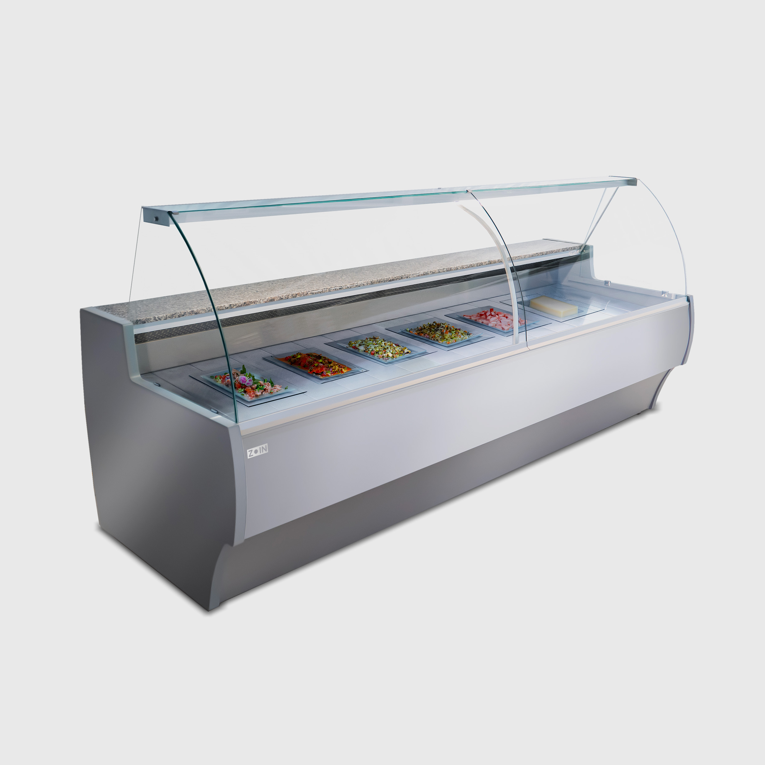 ZOIN BARKLY BK Kühltheke – 1500–3000 mm | Feinkost- & Fleischtheke mit Unterbaukühlung – Bild 4