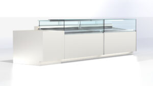 Neutraler Zähler 150x120x87 Serie 75/120 in der Gastronomie