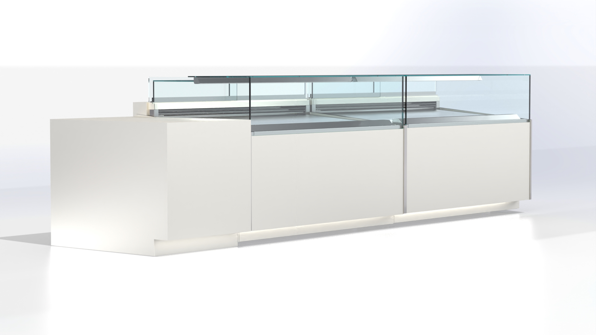 Neutraler Zähler 150x120x87 Serie 75/120 in der Gastronomie