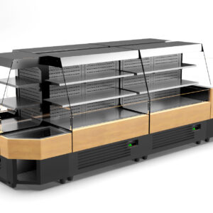 ISOLA Warmhaltevitrine 80x66x142 für Gastronomie