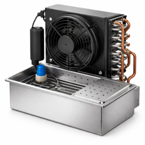 Mesetas Verdampfer mit Kondensatauffangbehälter für Kühltheken Abb. ähnlich