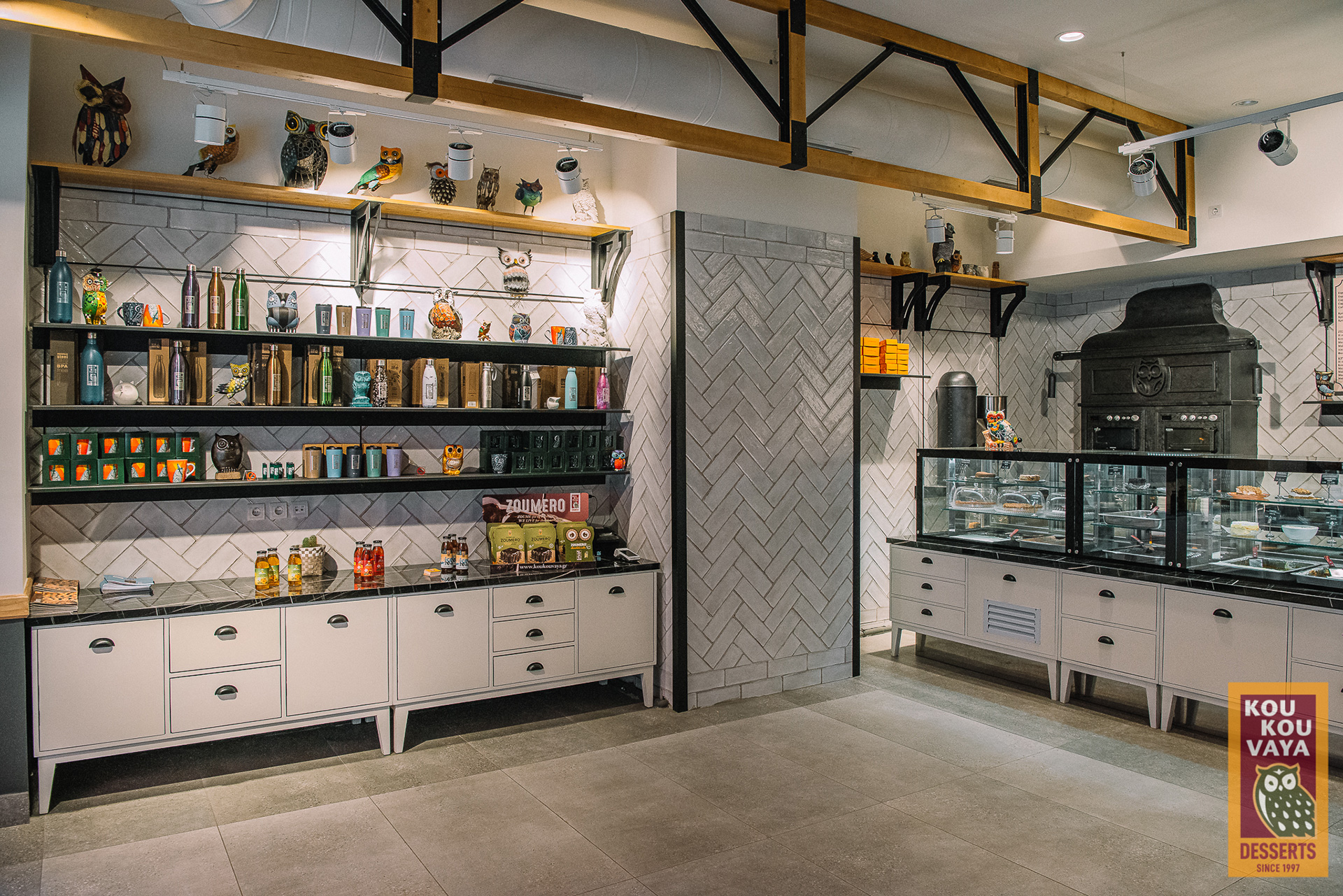 Neutraler Zähler 150x90x87 Serie Retro für Gastronomiebetriebe