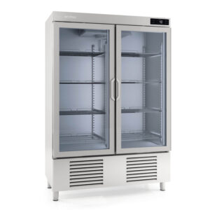 Kühlschrank mit Glastüren