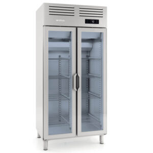 GN 1/1 SLIM LINE Kühl-/Gefrierschrank mit Glastür