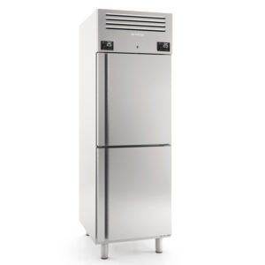 GN 2/1 AGB 700/1400L Kühl- und Gefrierschrank mit Glastür